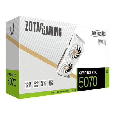 ZOTAC GAMING Twin Edge OC - White Edition - graphics card - GeForce RTX 5070 - 12 GB_4