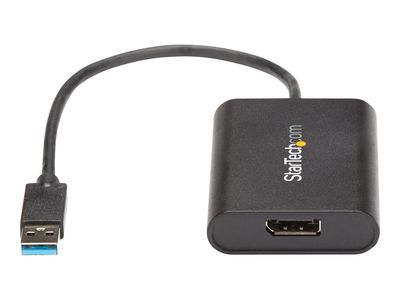 StarTech.com USB auf DisplayPort Adapter - USB zu DP 4K Video Adapter - Dual Monitor Adapter - USB 3.0 - 4K 30Hz - DisplayPort-Adapter - USB Typ A zu DisplayPort - TAA-konform - 20 cm_2