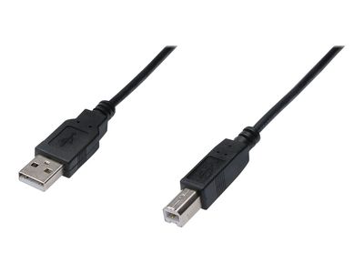 DIGITUS USB 2.0 Anschlusskabel - USB-A/USB-B - 1.8 m_thumb
