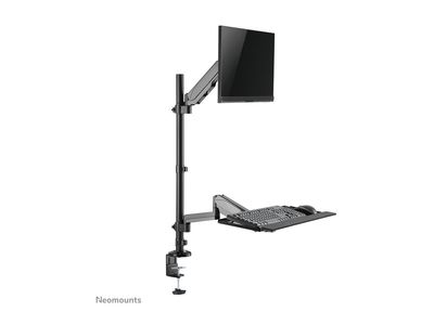 Neomounts DS90-325BL1 Befestigungskit - Sitz-Steh-Arbeitsplatz - für LCD-Display / Tastatur / Maus - Schwarz_2