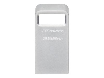 Kingston USB-Stick DataTraveler Micro - USB 3.2 Gen 1 (3.1 Gen 1) - 256 GB - Silber_thumb