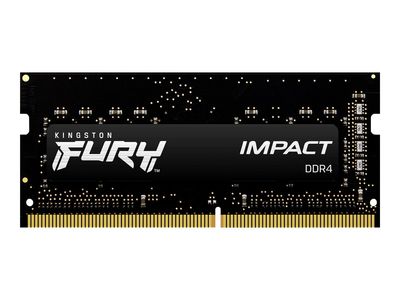 Kingston FURY Impact - DDR4 - Kit - 16 GB: 2 x 8 GB - SO DIMM 260-PIN - 3200 MHz / PC4-25600 - ungepuffert_thumb