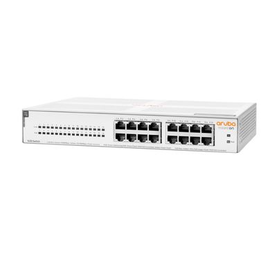 HPE Aruba Networking Aruba Instant On 1430 16G Class4 PoE 124W Unmanaged L2 Gigabit Ethernet (10/100/1000) Power over Ethernet (PoE) 1U Weiß_2