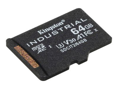 Kingston Industrial - flash memory card - 64 GB - microSDXC UHS-I_2
