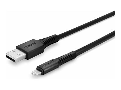 Cable Lindy USB an Lightning Kabel schwarz 1m_2
