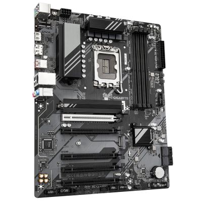 GIGABYTE B760 DS3H GEN5 Mainboard – Unterstützt Intel Core Prozessoren der 14. Generation, 8+2+1 Phasen Digital-VRM, bis zu 5600 MHz DDR5, 2 x PCIe 4.0 M.2, 1 GbE LAN, USB 3.2 Gen 2x2_3