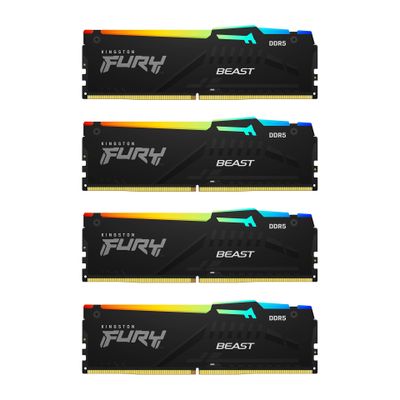 RAM Kingston D5 5600 128GB C40 FURY Beast RGB K4_thumb