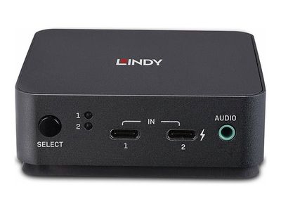 Lindy - KVM-/Audio-Switch - Typ C, DisplayPort 1.2 - 2 Anschlüsse_2