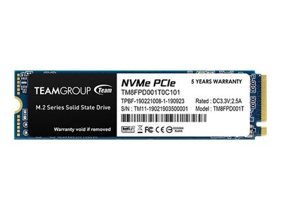 Team Group MP33 Pro - SSD - 1 TB - PCIe 3.0 x4 (NVMe)_thumb