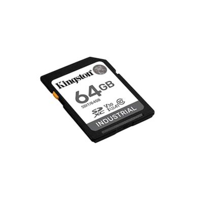 Kingston Industrial - flash memory card - 64 GB - microSDXC UHS-I_1