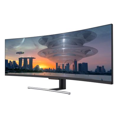 LC Power Curved QLED-Display LC-M49-DFHD-144-C-Q - 124.46 cm (49") - 3840 x 1080 DFHD_3