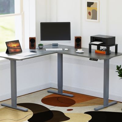 Desk Digitus Tischgestell 90° L Triple 2-St grey_6