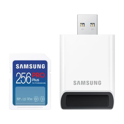Samsung PRO Plus MB-SD256SB - flash memory card - 256 GB - SDXC UHS-I_thumb
