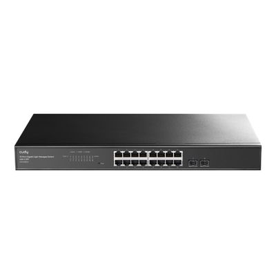 Cudy Switch GS1016ES2 - 16 Ports - 16x GE (10/100/1000) - 2x SFP_thumb