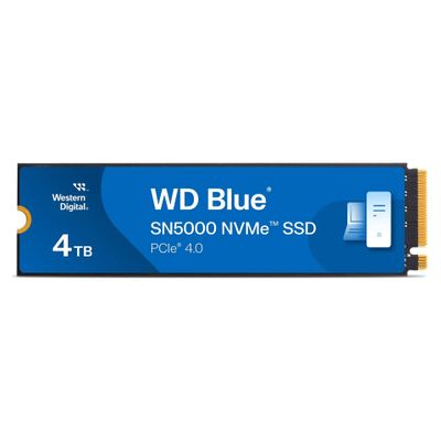 WD Blue SN5000 WDS400T4B0E - SSD - 4 TB - PCIe 4.0 x4 (NVMe)_thumb