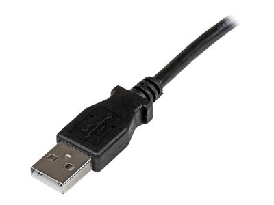 StarTech.com 3m USB 2.0 A to Left Angle B Cable Cord - 3 m USB Printer Cable - Left Angle USB B Cable - 1x USB A (M), 1x USB B (M) (USBAB3ML) - USB cable - 3 m_2