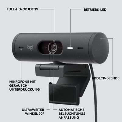 Logitech Webcam BRIO 500 Grafit_13