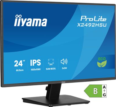 iiyama LED-Display ProLite X2492HSU-B1 - 61 cm (24") - 1920 x 1080 Full HD_thumb