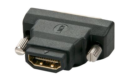Lindy 41228 Kabeladapter HDMI-A FM DVI-D M Schwarz_2
