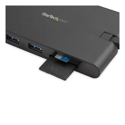 StarTech.com USB-C 8-in-1-Multiport-Adapter DKT30CHVSCPD - 3 x USB 3.0/SD/MicroSD/GbE/HDMI/VGA_3
