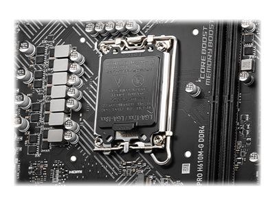 MSI PRO H610M-G DDR4 - Motherboard - micro ATX - LGA1700-Sockel - H610_10