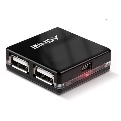 Lindy 42742 Schnittstellen-Hub 480 Mbit/s Schwarz_thumb