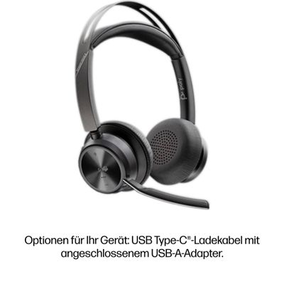 Poly On-Ear Headset Voyager Focus 2 inkl. Ladestation_6