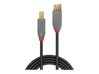 Lindy Anthra Line - USB-Kabel - USB Typ A zu USB Type B - 3 m_2