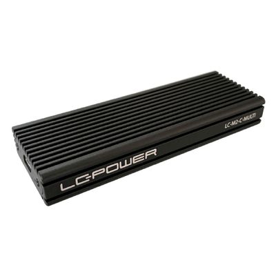 LC-Power Speichergehäuse LC-M2-C-MULTI - NVMe/SATA SSD - USB 3.2_1