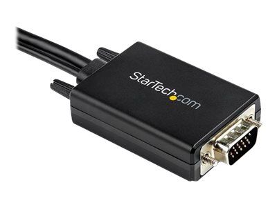 StarTech.com 3m VGA to HDMI Converter Cable with USB Audio Support & Power, Analog to Digital Video Adapter Cable to connect a VGA PC to HDMI Display, 1080p Male to Male Monitor Cable - Supports Wide Displays (VGA2HDMM3M) - adapter cable - HDMI / VGA / US_4