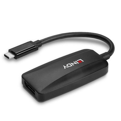 Lindy 43337 Videokabel-Adapter 0,13 m USB Typ-C DisplayPort Schwarz_4