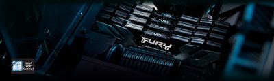 Kingston RAM FURY Renegade Silver - 32 GB (2 x 16 GB Kit) - DDR5 6400 DIMM CL32_18