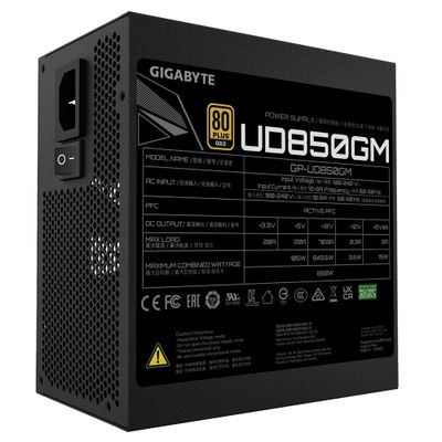 Gigabyte power supply UD850GM - 80 PLUS Gold - 850 W_5
