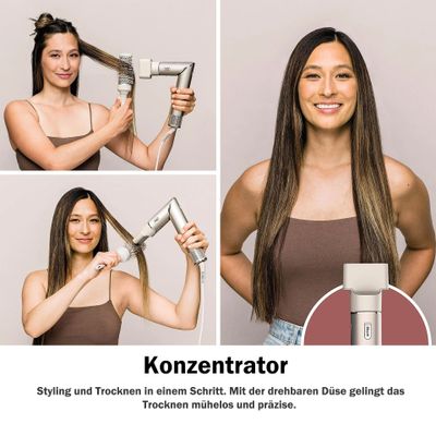 Shark FlexStyle HD446SLEU - hair dryer/hair styler - stone_8
