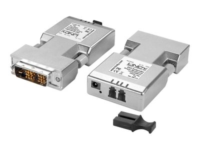 LINDY Fibre Optic DVI-D Extender (Transmitter and Receiver units) - Video Extender_2