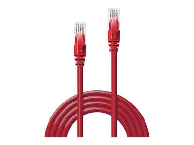 Cable Lindy Cat6 U/UTP 10m Red_2