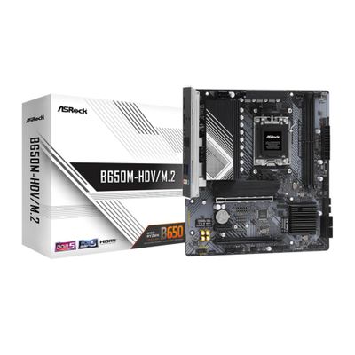 ASRock Mainboard B650M-HDV/M.2 - Micro ATX - Sockel AMD AM5 - AMD B650_thumb