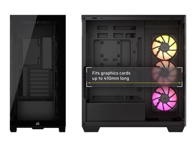 CORSAIR Case iCUE LINK 3500X RGB - Midi - Black_2