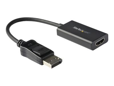 StarTech.com DisplayPort auf HDMI Adapter mit HDR - 4K 60Hz - Schwarz - DP auf HDMI Konverter - DP2HD4K60H - Videoanschluß - 25.16 cm_2