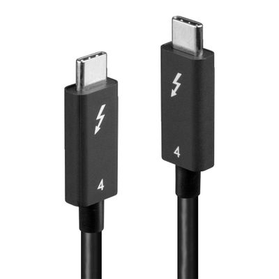 Lindy 31121 Thunderbolt-Kabel 2 m 40 Gbit/s Schwarz_thumb