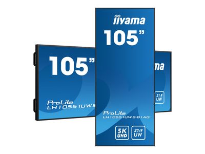 Iiyama LCD-Display ProLite LH10551UWS-B1AG - 265.9 cm (104.7") - 5120 x 2160 5K2K WUHD_5