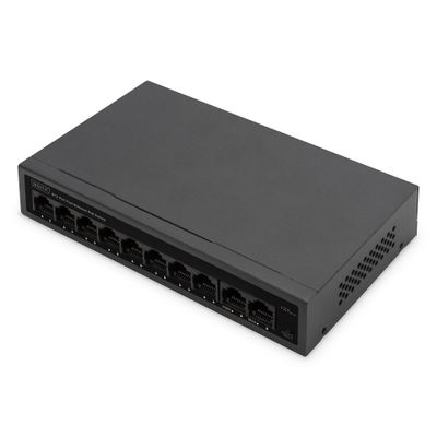 DIGITUS - switch - IEEE 802.3af, IEEE 802.3at - 8 ports - unmanaged_1