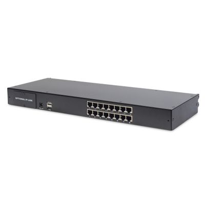 KVM Konsole 17" Digitus 16-Port CAT5 ES black_4
