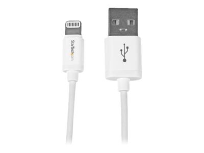 StarTech.com 1m Apple 8 Pin Lightning Connector auf USB Kabel - Weiß - USB Kabel für iPhone / iPod / iPad - Ladekabel / Datenkabel - Lightning-Kabel - Lightning / USB - 1 m_3