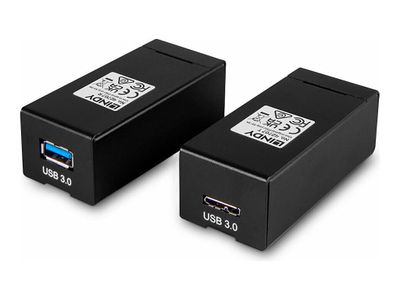 LINDY USB 3.1 Gen1 Fibre Optic Extender (Transmitter and Receiver units) - USB extender - USB 3.0, USB 3.1_5