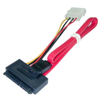 Lindy SATA Cable - Combined Data & Power 0,3 m_thumb