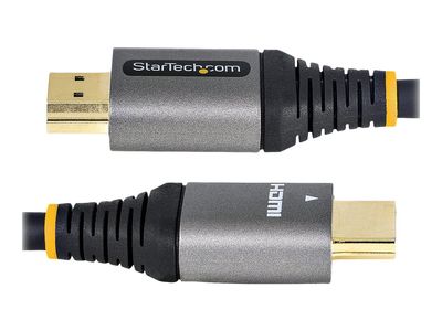 StarTech.com 6ft (2m) HDMI 2.1 Cable, Certified Ultra High Speed HDMI Cable 48Gbps, 8K 60Hz/4K 120Hz HDR10+ eARC, Ultra HD 8K HDMI Cable / Cord w/TPE Jacket, For UHD Monitor/TV/Display - Dolby Vision/Atmos, DTS-HD (HDMM21V2M) - HDMI cable with Ethernet -_6