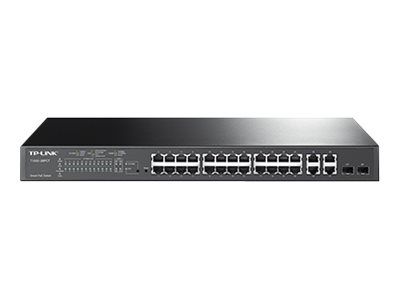 TP-Link Smart PoE Switch T1500-28PCT - Switch - 24 Anschlüsse - an Rack montierbar_thumb