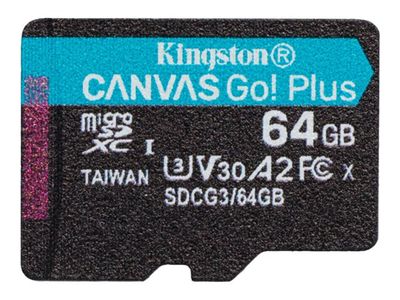 Kingston Canvas Go! Plus - Flash-Speicherkarte - 64 GB - microSDXC UHS-I_thumb