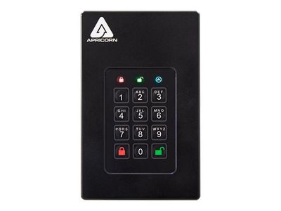 Apricorn Festplatte Aegis Fortress L3 - 4 TB - USB 3.1 - Schwarz_6